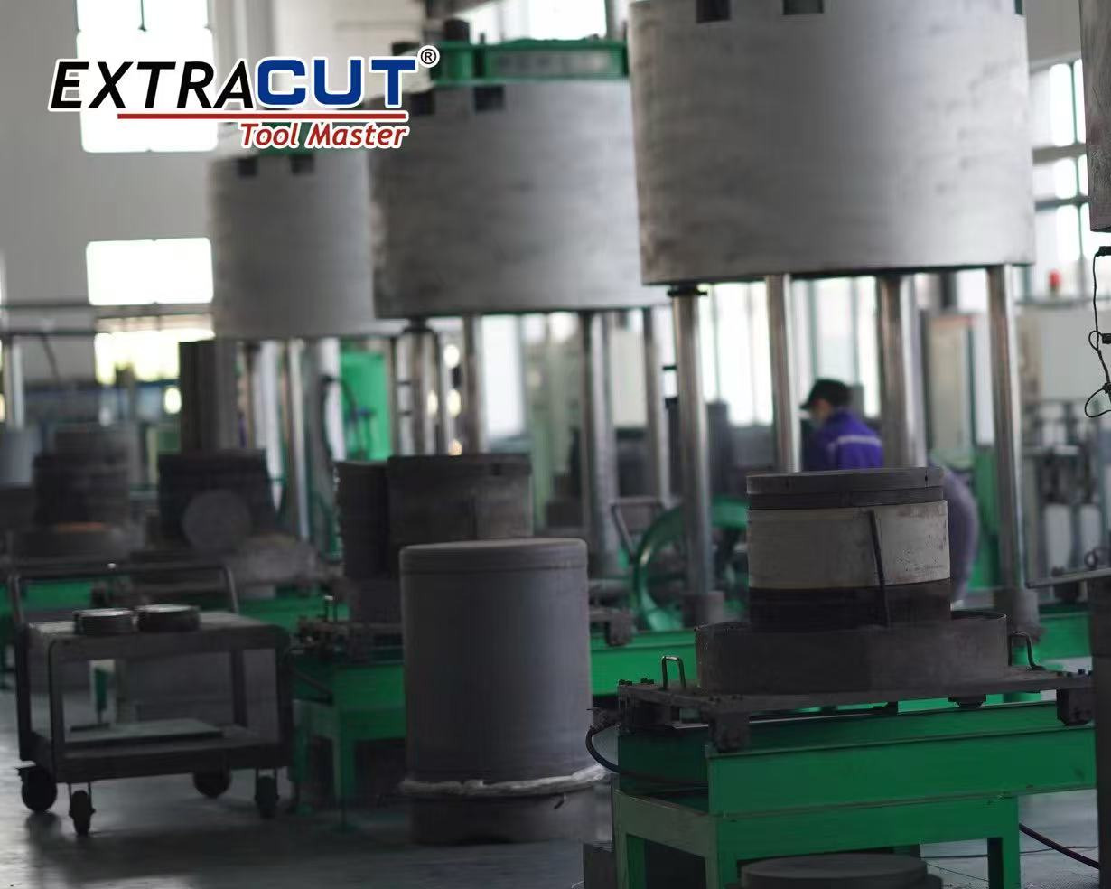 EXTRACUT sintering shop floor — Hangzhou plant